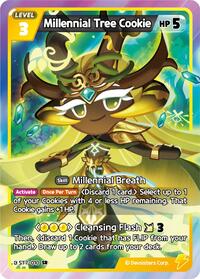 Millennial Tree Cookie #ST7-010 from Starter Deck Assortment 2: Legendary Cookie Pokemon card image