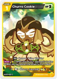 Churro Cookie #ST7-012 from Starter Deck Assortment 2: Legendary Cookie Pokemon card image