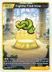 Tightly Tied Vine #ST7-016 from Starter Deck Assortment 2: Legendary Cookie Pokemon card image