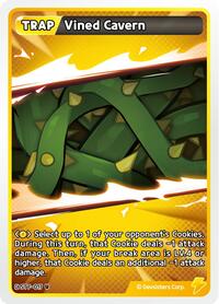 Vined Cavern #ST7-017 from Starter Deck Assortment 2: Legendary Cookie Pokemon card image