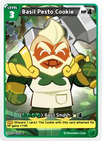 Basil Pesto Cookie #ST8-006 from Starter Deck Assortment 2: Legendary Cookie Pokemon card image
