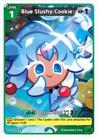 Blue Slushy Cookie #ST8-007 from Starter Deck Assortment 2: Legendary Cookie Pokemon card image