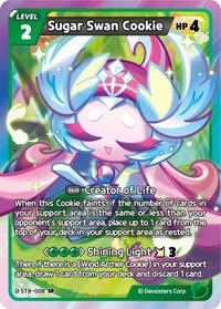Sugar Swan Cookie #ST8-008 from Starter Deck Assortment 2: Legendary Cookie Pokemon card image