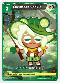 Cucumber Cookie #ST8-009 from Starter Deck Assortment 2: Legendary Cookie Pokemon card image