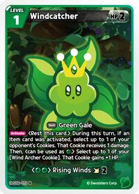 Windcatcher #ST8-012 from Starter Deck Assortment 2: Legendary Cookie Pokemon card image