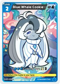 Blue Whale Cookie #ST9-003 from Starter Deck Assortment 2: Legendary Cookie Pokemon card image