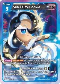 Sea Fairy Cookie #ST9-006 from Starter Deck Assortment 2: Legendary Cookie Pokemon card image