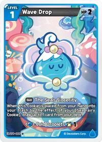 Wave Drop #ST9-009 from Starter Deck Assortment 2: Legendary Cookie Pokemon card image
