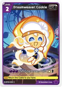 Dreamweaver Cookie #ST10-001 from Starter Deck Assortment 2: Legendary Cookie Pokemon card image