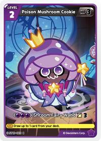 Poison Mushroom Cookie #ST10-003 from Starter Deck Assortment 2: Legendary Cookie Pokemon card image