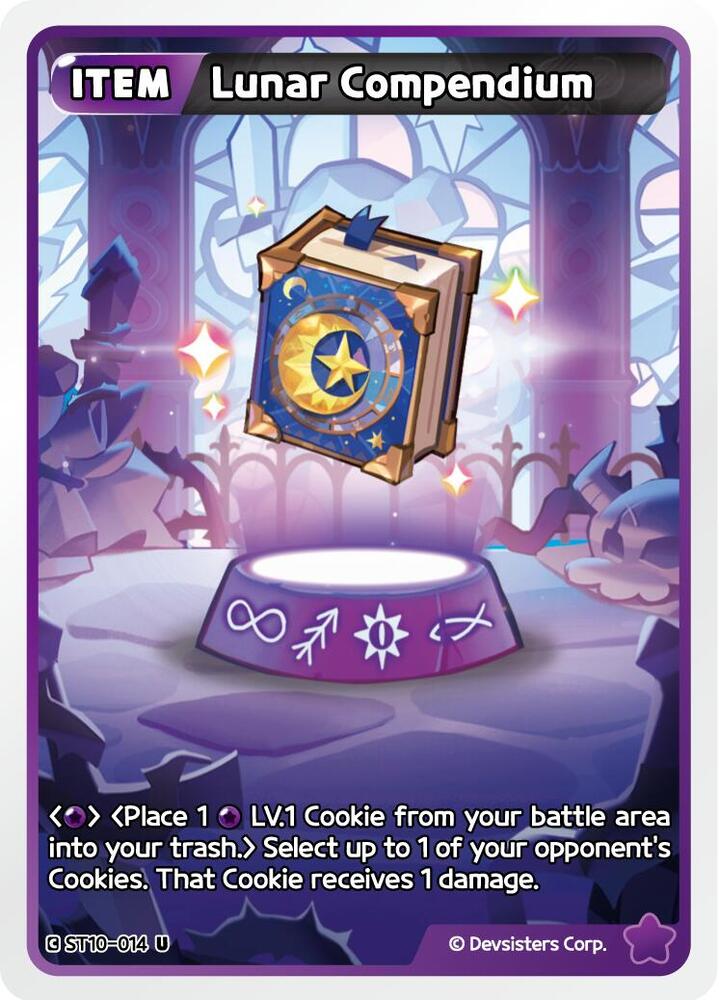 Lunar Compendium - Starter Deck Assortment 2: Legendary Cookie