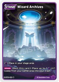 Wizard Archives #ST10-020 from Starter Deck Assortment 2: Legendary Cookie Pokemon card image