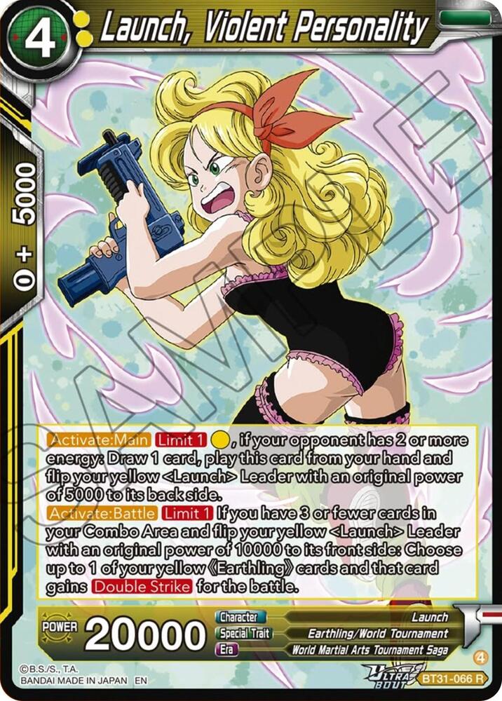 Launch, Violent Personality - Impact Beyond Dimensions - Dragon