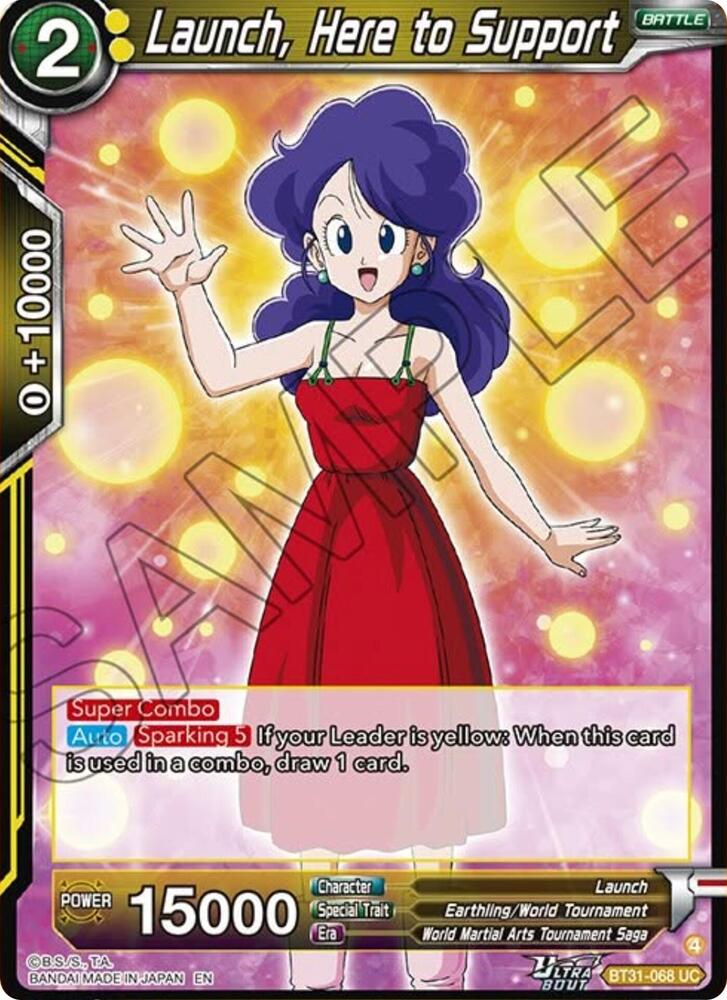 Launch, Here to Support - Impact Beyond Dimensions - Dragon Ball