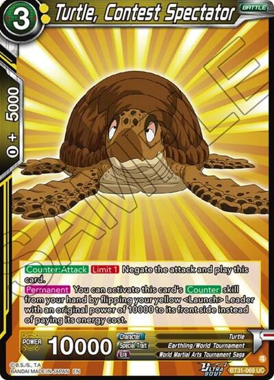 Turtle, Contest Spectator