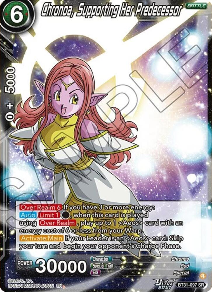 Chronoa, Supporting Her Predecessor - Impact Beyond Dimensions