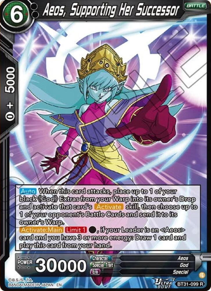 Aeos, Supporting Her Successor #BT31-099 — Impact Beyond Dimensions