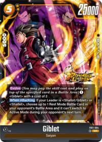 Giblet - FB11-084 - Dragon Ball Super: Fusion World Brightness of Hope trading card