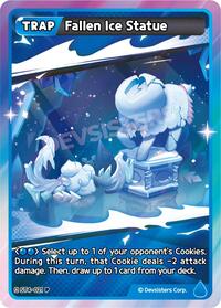 Fallen Ice Statue #ST4-021 from Promotion Cards Pokemon card image