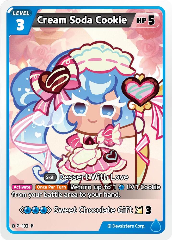 Cookie Cream販売ページ Cream Soda Cookie (133) - Promotion Cards - CookieRun: Braverse