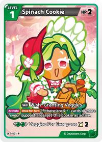 Spinach Cookie (131) #P-131 from Promotion Cards Pokemon card image