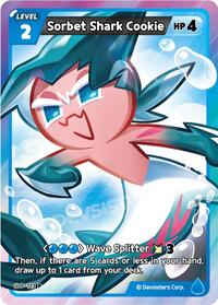 Sorbet Shark Cookie #P-123 from Promotion Cards Pokemon card image