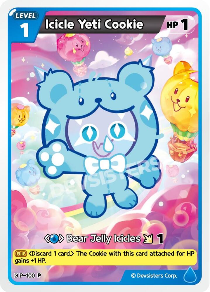 Icicle Yeti Cookie - Promotion Cards - CookieRun: Braverse TCG