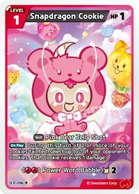 Snapdragon Cookie #P-096 from Promotion Cards Pokemon card image
