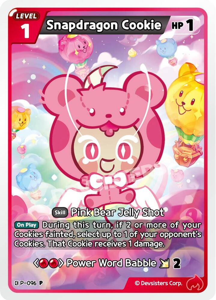 Snapdragon Cookie - Promotion Cards - CookieRun: Braverse TCG