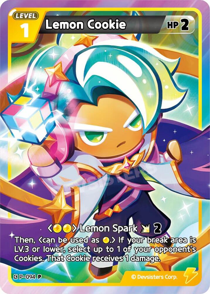Lemon Cookie - Promotion Cards - CookieRun: Braverse TCG