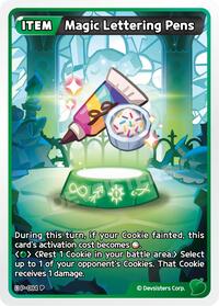 Magic Lettering Pens #P-084 from Promotion Cards Pokemon card image