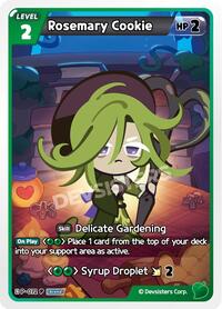 Rosemary Cookie #P-072 from Promotion Cards Pokemon card image