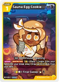 Sauna Egg Cookie #P-071 from Promotion Cards Pokemon card image