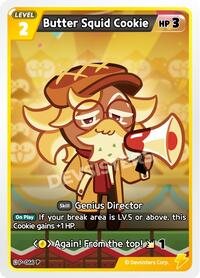 Butter Squid Cookie #P-066 from Promotion Cards Pokemon card image