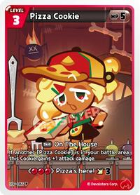 Pizza Cookie #P-065 from Promotion Cards Pokemon card image