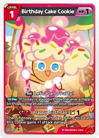 Birthday Cake Cookie #P-041 from Promotion Cards Pokemon card image