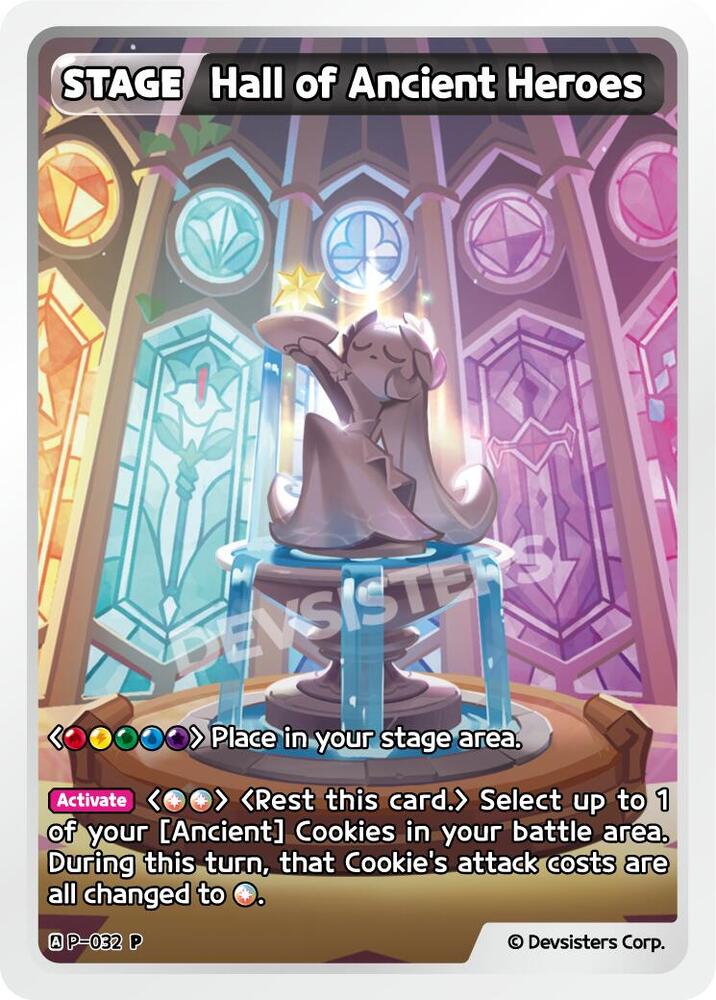 Hall of Ancient Heroes - Promotion Cards - CookieRun: Braverse TCG