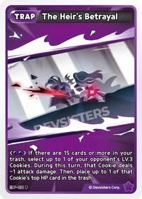 The Heir's Betrayal (box topper) #P-031 from Promotion Cards Pokemon card image