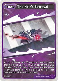 The Heir's Betrayal (Participants prize) #P-031 from Promotion Cards Pokemon card image