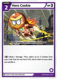 Hero Cookie #P-019 from Promotion Cards Pokemon card image