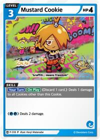 Mustard Cookie (018) #P-018 from Promotion Cards Pokemon card image