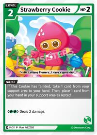 Strawberry Cookie #P-011 from Promotion Cards Pokemon card image