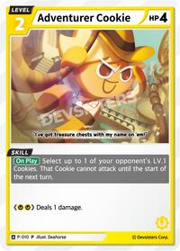 Adventurer Cookie (010) #P-010 from Promotion Cards Pokemon card image