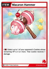 Macaron Hammer #P-008 from Promotion Cards Pokemon card image