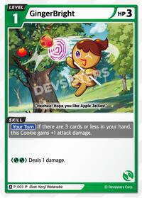 GingerBright (003) #P-003 from Promotion Cards Pokemon card image