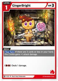 GingerBright (001) #P-001 from Promotion Cards Pokemon card image