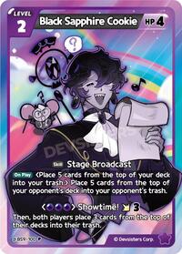 Black Sapphire Cookie (100) #BS9-100 from Promotion Cards Pokemon card image