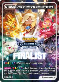 Age of Heroes and Kingdoms (Finalist) (Ver. 2) #BS3-121 from Promotion Cards Pokemon card image