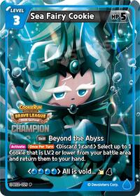Sea Fairy Cookie (Champion) #BS2-029 from Promotion Cards Pokemon card image