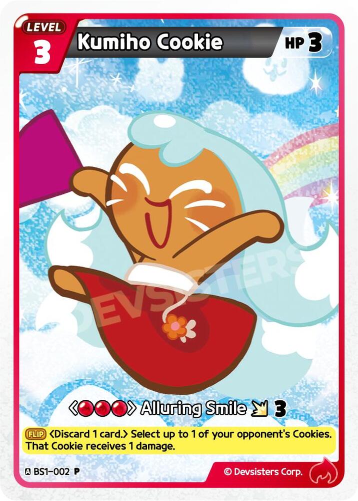 任天堂 - ♡kumi♡ Kumiho Cookie - Promotion Cards - CookieRun: Braverse TCG